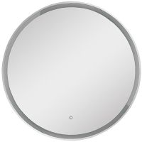 Зеркало ASB-Woodline Марика 85 с подсветкой с сенсорным выключателем арт-12222 — фото 1, Зеркала в ванную комнату