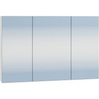 Зеркальный шкаф СанТа Аврора 100 Белый арт-700350 — фото 1, Зеркальные шкафы в ванную