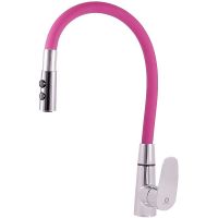 Смеситель для кухни Rav Slezak Amur Розовый Хром арт-AM719.5/12R — фото 1, Смесители для кухни