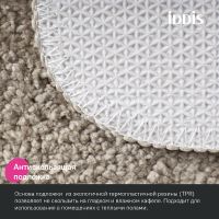 Товар: Коврик для туалета Iddis Promo 45х45 Коричневый арт-PTLT02Mi12 - фото 3 Коврик для туалета Iddis Promo 45х45 Коричневый арт-PTLT02Mi12 — фото 3, Коврики для ванной комнаты