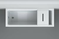 Контейнер для ванны AM.PM Gem с крышкой Белый арт-W90A-070-070W-C — фото 3, Комплектующие