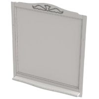 Зеркало Aquanet Амели 60 Белое матовое арт-261991 — фото 1, Зеркала в ванную комнату