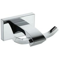 Двойной крючок Gappo Хром арт-G0705-20 — фото 1, Крючки для полотенец