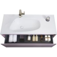 Тумба с раковиной Orans BC-4060-1200L 120 подвесная Лиловая матовая арт-40601200L — фото 3, Тумбы с раковиной