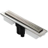 Душевой лоток Berges C1 Brise 500 с решеткой Хром матовый арт-090030 — фото 1, Душевые лотки