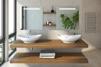 Раковина Кировит Гамма 600 Белая арт-Вн Крв68 — фото 2, Раковины накладные