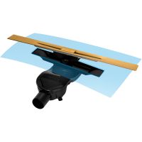 Сифон для душевого лотка Berges с горизонтальным выпуском арт-099002 — фото 4, Сифоны для душевого лотка