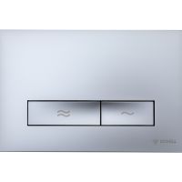 Клавиша смыва Schell Konklav Хром матовый арт-SCL031226499 — фото 1, Кнопки смыва