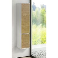 Шкаф пенал SanVit Мэри-4 32 в цвете Ral подвесной Капучино арт-pmery — фото 2, Пеналы для ванной комнаты