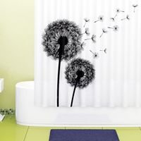 Штора для ванны WasserKRAFT Elbе 180х200 Цветы арт-SC-72101 — фото 2, Шторы для ванной