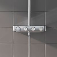 Душевая система Grohe SmartControl с термостатом Хром арт-26507000 — фото 13, Душевые стойки
