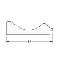 Зеркало Evoform Octagon 79х79 в багетной раме - Темный прованс 99 мм арт-BY 3828 — фото 5, Зеркала в ванную комнату
