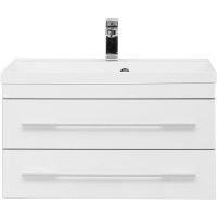 Тумба с раковиной Aquanet Верона 75 подвесная Белая арт-287672 — фото 3, Тумбы с раковиной