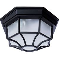 Потолочный светильник Artelamp Pegasus Белый Черный арт-A3100PL-1BK — фото 1, Уличное освещение