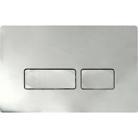Клавиша смыва Ceruttispa Хром глянцевый арт-CR02CH — фото 1, Кнопки смыва