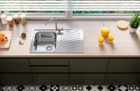 Кухонная мойка Alveus Elegant 30 LEI 90 FI 810x510 Перфорированная сталь арт-1126349 — фото 4, Кухонные мойки