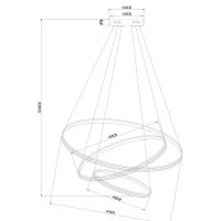 Люстра Artelamp Frodo Белая Черная арт-A2197SP-3BK — фото 5, Люстры