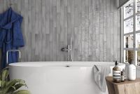 Керамическая плитка Equipe Manacor Mercury Grey настенная 6,5х40 см арт-26927 — фото 2, Керамическая плитка