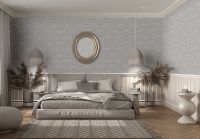 Обои Fipar Grand Classic Винил на флизелине (1,06*10,05) Голубой, Дамаск арт-R 28035 — фото 3, Обои для стен