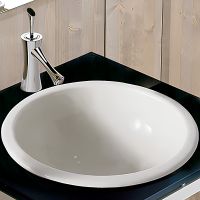 Раковина Scarabeo Lavabi D Arredo 40 Белая арт-8021 — фото 1, Раковины встраиваемые сверху