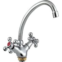 Товар: Смеситель для кухни Frap Хром арт-F4119-2 - фото 1 Смеситель для кухни Frap Хром арт-F4119-2 — фото 1, Смесители для кухни