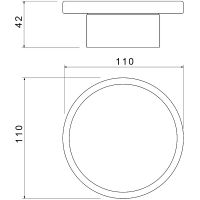 Мыльница Aquatek Лира Хром арт-AQ4426CR — фото 2, Мыльницы