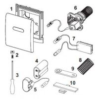 Клавиша смыва Tece Planus для писсуара Нержавеющая сталь Сатин арт-9820085 — фото 2, Кнопки смыва