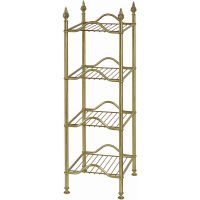 Напольная полка Migliore Mirella Бронза арт-26360 — фото 1, Полки для ванной и душа