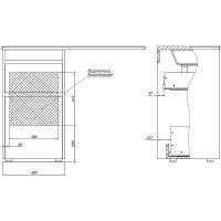 Товар: Тумба с раковиной Aquanet Токио 110 R Дуб веллингтон арт-335586 - фото 13 Тумба с раковиной Aquanet Токио 110 R Дуб веллингтон арт-335586 — фото 13, Тумбы с раковиной