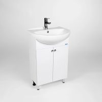 Тумба под раковину VIANT Париж 55 Белая арт-VPAR55ER-T2ST — фото 3, Тумбы под раковину