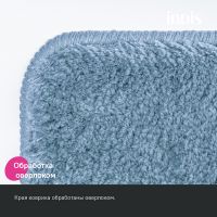 Коврик для ванной комнаты Iddis Base 70х120 Синий арт-BSQL03Mi12 — фото 5, Коврики для ванной комнаты