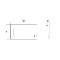 Держатель туалетной бумаги Iddis Slide Белый арт-SLIWT00i43 — фото 3, Держатели туалетной бумаги
