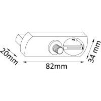 Адаптер Crystal Lux Белый арт-CLT 0.212 02 WH — фото 2, Комплектующие для освещения