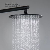 Верхний душ Aquatek Черный матовый арт-AQ2077MB — фото 5, Верхние души