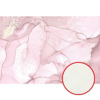 Фреска Ortograf Fluid art 34045 Фактура флок FLK Флизелин (4*2,7) Розовый, Абстракция арт-34045 (флок FLK) — фото 1, Фрески