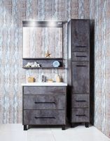 Товар: Зеркало Бриклаер Чили 70 с подсветкой Цемент арт-4627125415166 - фото 4 Зеркало Бриклаер Чили 70 с подсветкой Цемент арт-4627125415166 — фото 4, Зеркала в ванную комнату