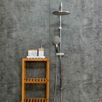 Душевая система Agger Breeze Хром арт-A0893500 — фото 5, Душевые стойки