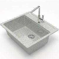 Кухонная мойка Bergg Z9 Светло-серая арт-B009Q010 — фото 2, Кухонные мойки