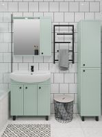 Тумба под раковину Runo Римини 75 Мята арт-00-00001275 — фото 4, Тумбы под раковину