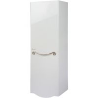 Шкаф пенал Bellezza Сесилия 40 L подвесной Белый арт-4629705182017 — фото 1, Пеналы для ванной комнаты