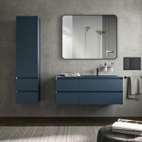 Зеркало Vincea 100 с подсветкой Черное с сенсорным выключателем и диммером арт-VLM-3VC100B — фото 2, Зеркала в ванную комнату