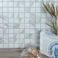 Керамогранитная мозаика Bonaparte 30,6x30,6 см арт-Calacatta Gold-48 — фото 2, Мозаика