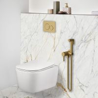 Гигиенический душ со смесителем Vincea Брашированное золото арт-VHFW-101BG — фото 2, Гигиенические души