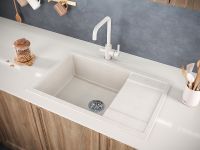 Товар: Кухонная мойка Paulmark Flugen 60 Бежевая арт-PM317850-BE - фото 3 Кухонная мойка Paulmark Flugen 60 Бежевая арт-PM317850-BE — фото 3, Кухонные мойки