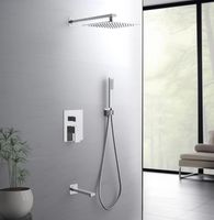 Душевая система Aquatek Либра Хром арт-AQ1673CR — фото 3, Встраиваемые душевые комплекты