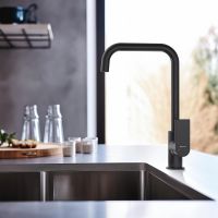 Товар: Смеситель для кухни Aquatek Лира Черный матовый арт-AQ1480MB - фото 3 Смеситель для кухни Aquatek Лира Черный матовый арт-AQ1480MB — фото 3, Смесители для кухни