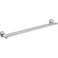 Полотенцедержатель Haiba двойной Хром арт-HB1909 — фото 1, Полотенцедержатели