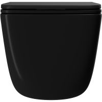 Унитаз Point Меркурий подвесной Черный матовый с сиденьем Микролифт арт-PN41831BM — фото 2, Подвесные унитазы