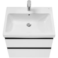 Товар: Тумба под раковину Roca Domi 60 подвесная Белый глянец арт-A857458806 - фото 2 Тумба под раковину Roca Domi 60 подвесная Белый глянец арт-A857458806 — фото 2, Тумбы под раковину