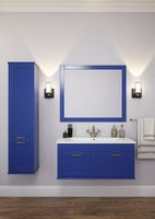 Товар: Зеркало Sanflor Ванесса 95 Индиго арт-С15329 - фото 4 Зеркало Sanflor Ванесса 95 Индиго арт-С15329 — фото 4, Зеркала в ванную комнату